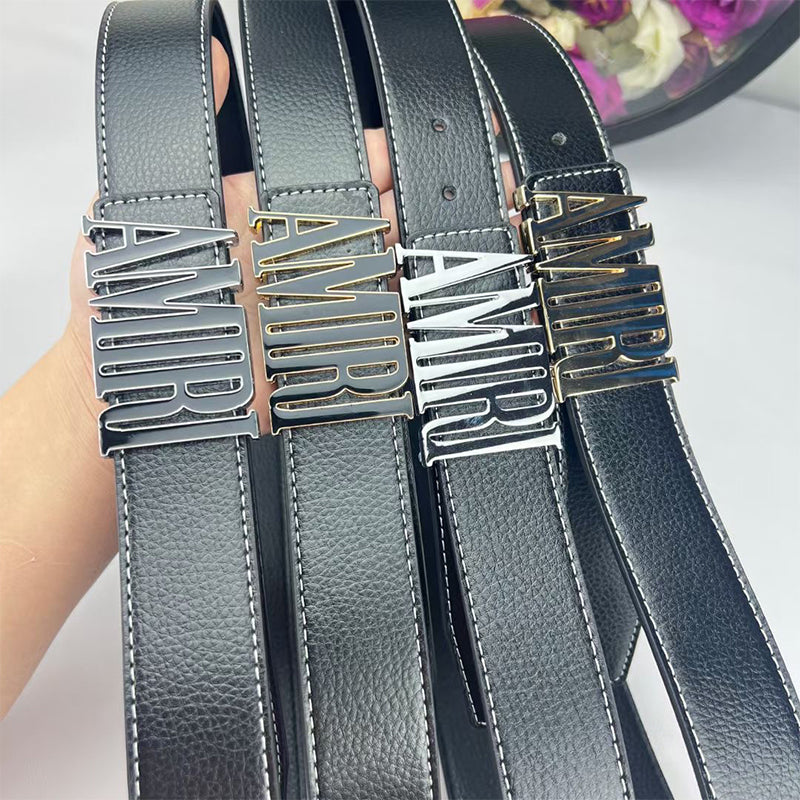 Amiri Belt Neutral belt casual with jeans shipped with box