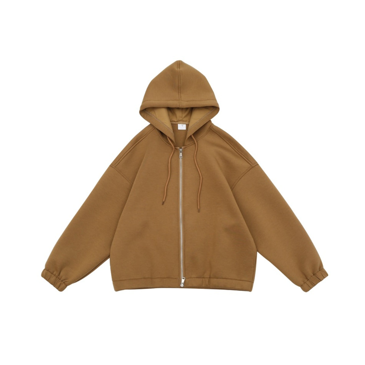 Unisex Jacket Relaxed-Fit Hoodie Top Coat Cotton Sweater Jacket