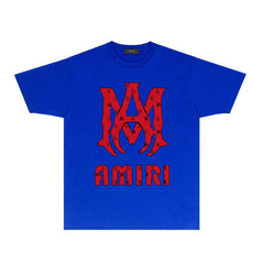 Amiri T Shirts Printed Trendy Pure Cotton