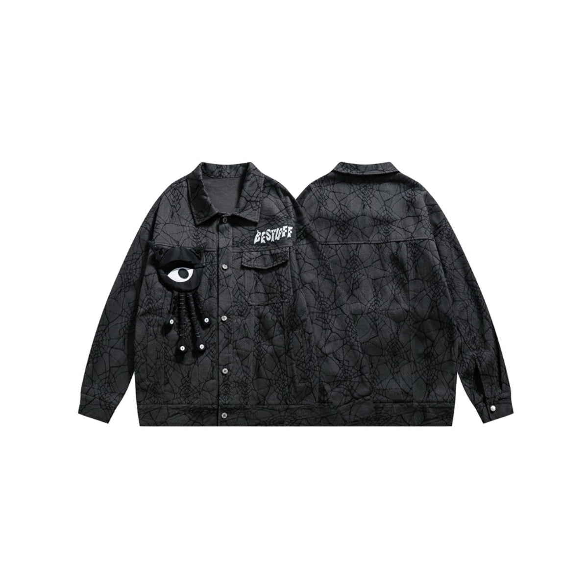 Unisex Jacket Casual Jacket for Men and Women Polo Collar Top