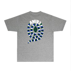 Amiri T Shirts Printed Trendy Pure Cotton