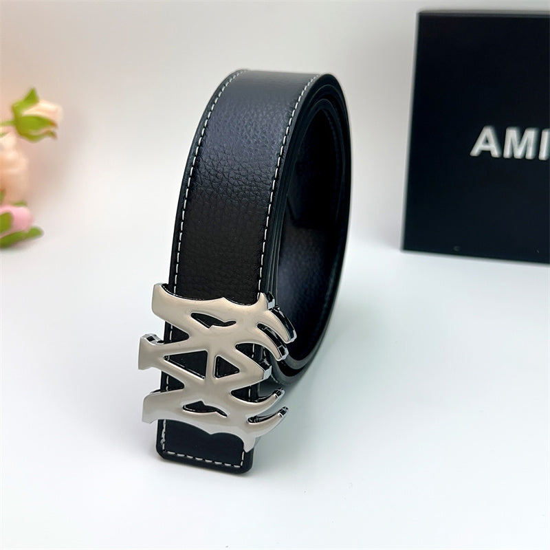 Amiri Belt Neutral belt casual with jeans shipped with box