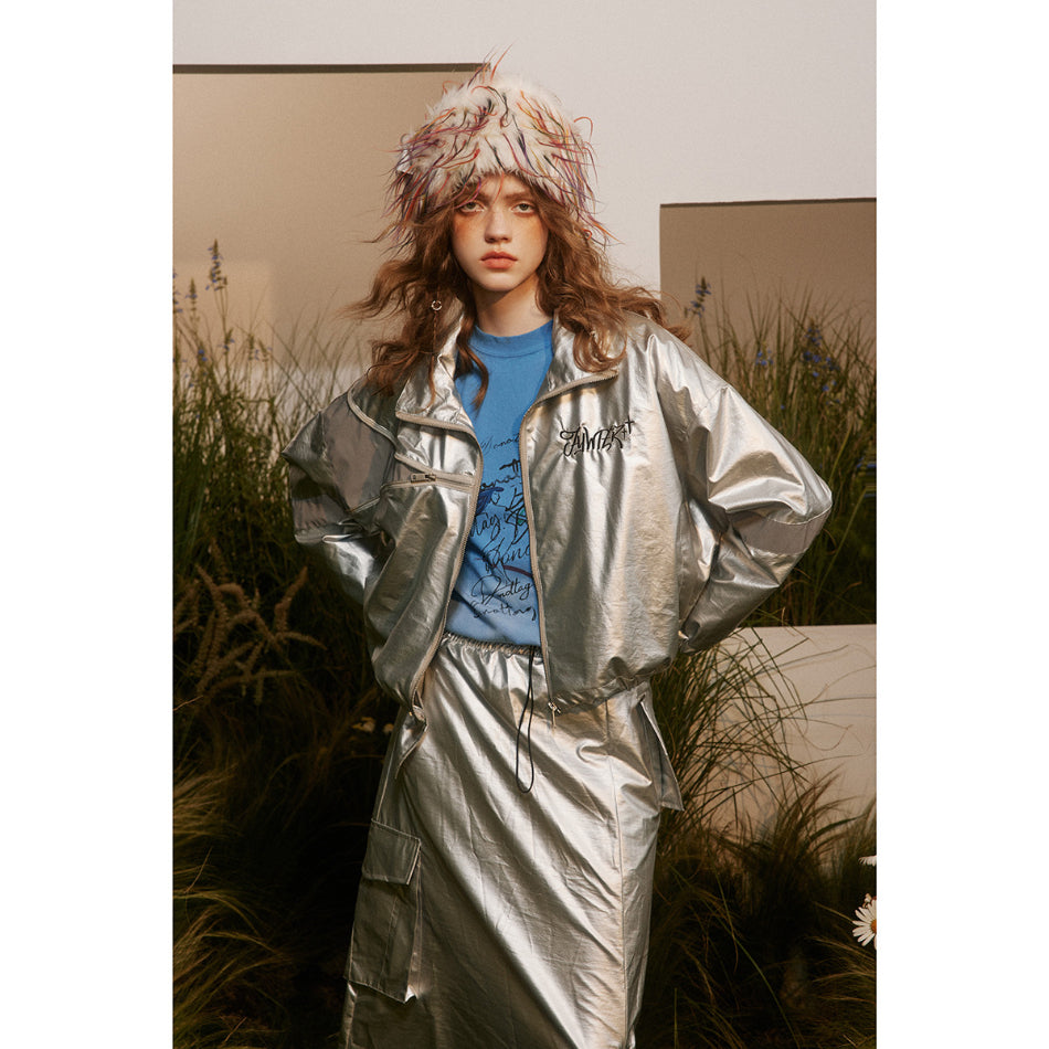 Unisex Jacket Cyberpunk Loose Short Jacket