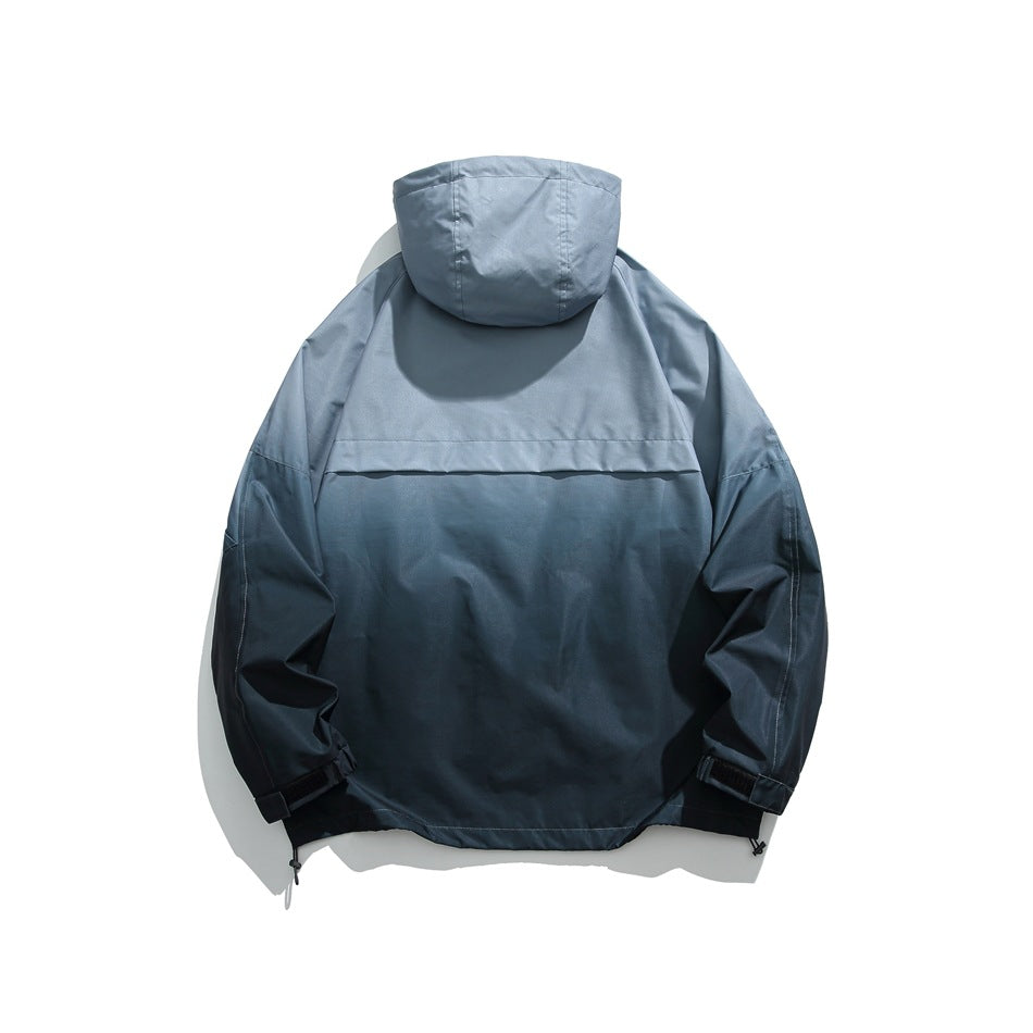 Unisex Jacket Casual Hooded Coat Men's and Women's Same Shell Jacket Jacket