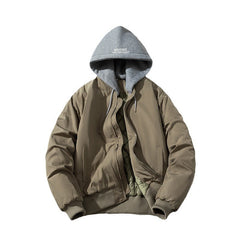 Mens Vintage Jackets vintage baseball jacket padded bomber jacket