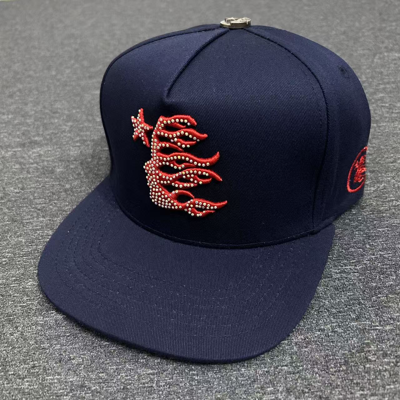Hellstar Hat Embroidery Hot Diamond Hat Sun Hat