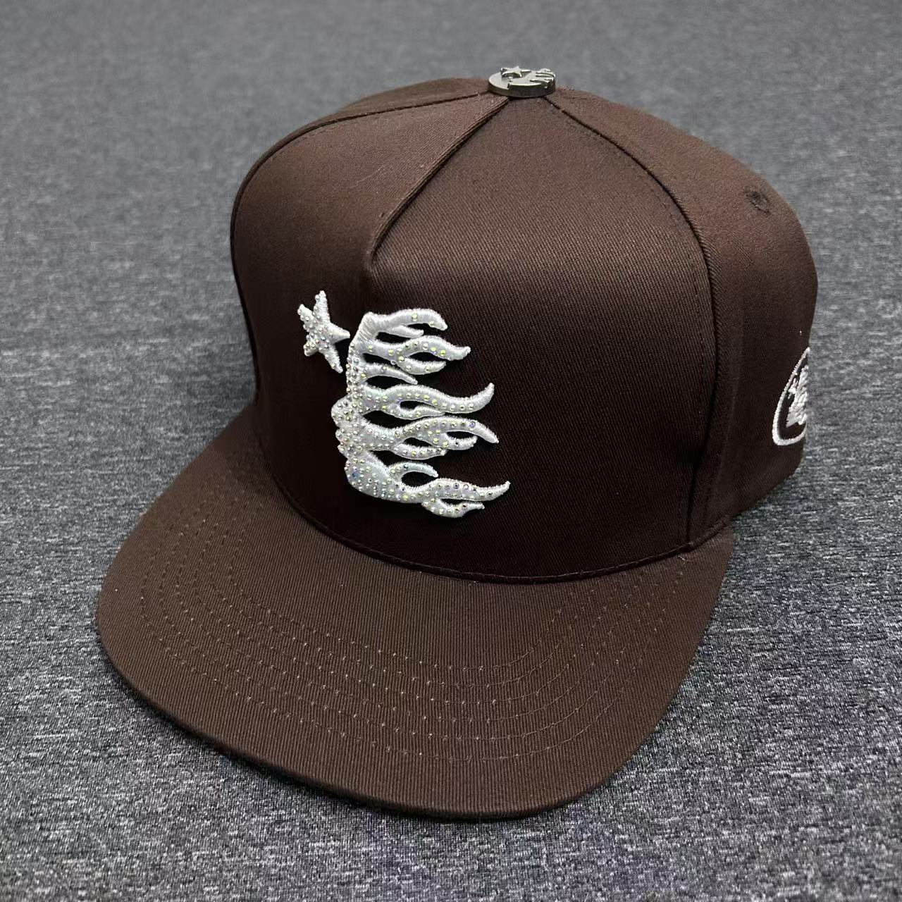 Hellstar Hat Embroidery Hot Diamond Hat Sun Hat