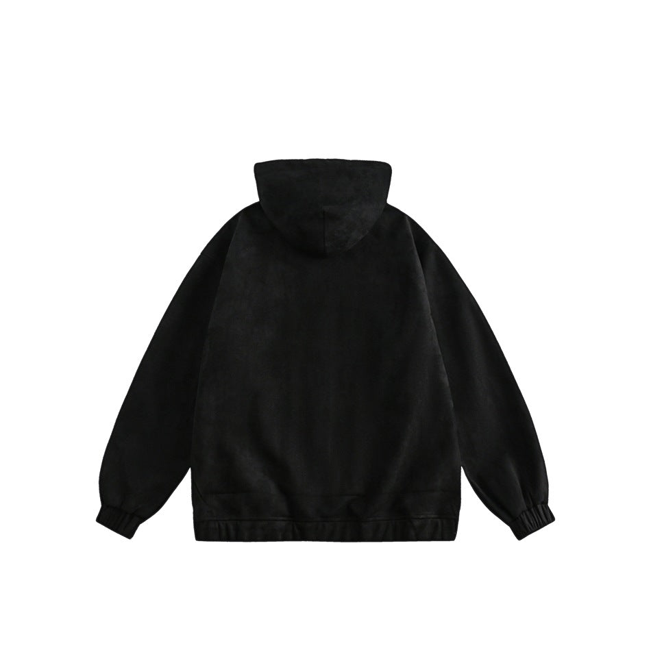 Unisex Jacket Vintage Jacket Loose Black Warrior Coat