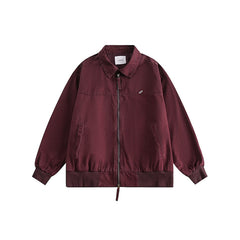 Unisex Jacket Vintage Overalls Jacket Spring and Autumn Turn-down Collar Coat