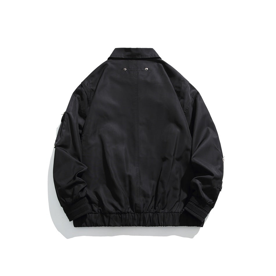 Unisex Jacket Loose Lapels Jacket Spring and Autumn