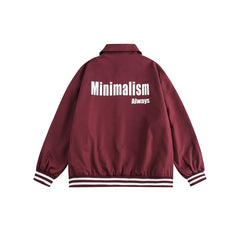 Unisex Jacket Spring and Autumn Workwear Loose Coach Jacket