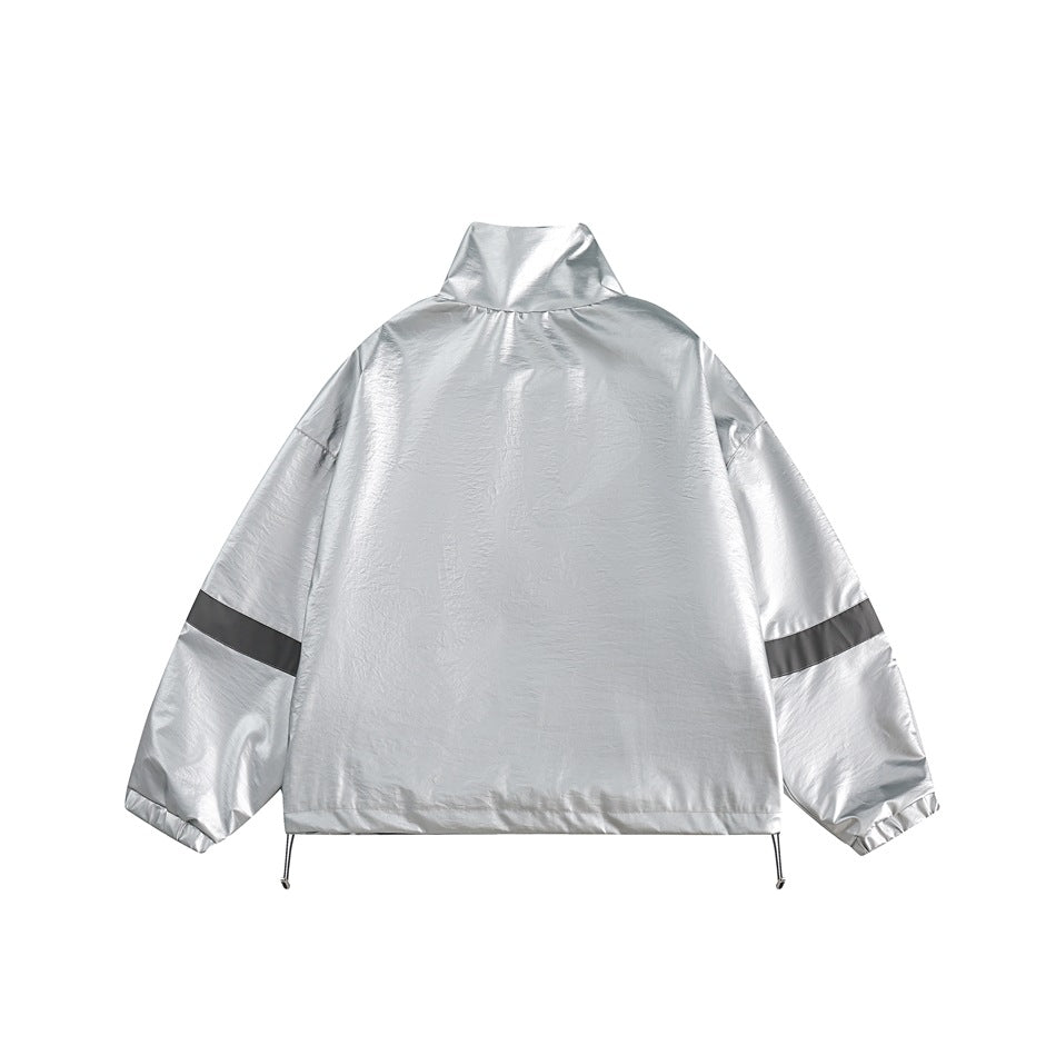 Unisex Jacket Cyberpunk Loose Short Jacket