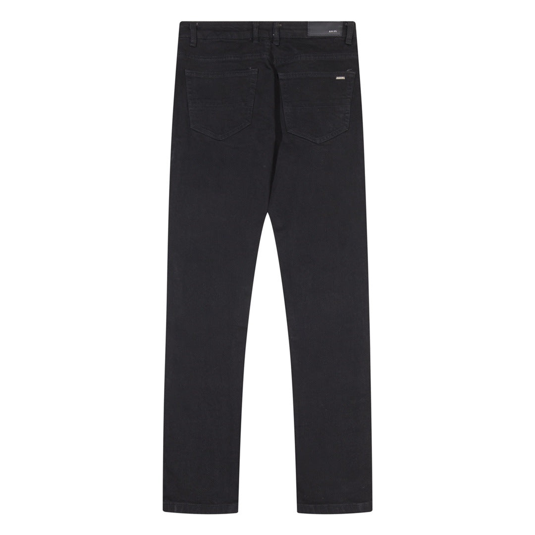 Amiri Jeans Slim-Fit Ripped Jeans With Diamonds