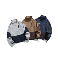 Unisex Jacket Autumn Leisure Coat Loose Lapel Jacket
