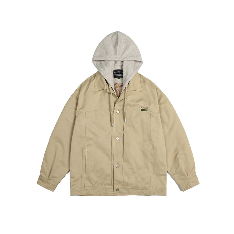 Unisex Jacket Retro Loose Men's and Women's Jacket