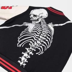 Godspeed Jacket  Baseball Jersey Jacket Embroidered Loose Stand Up Collar