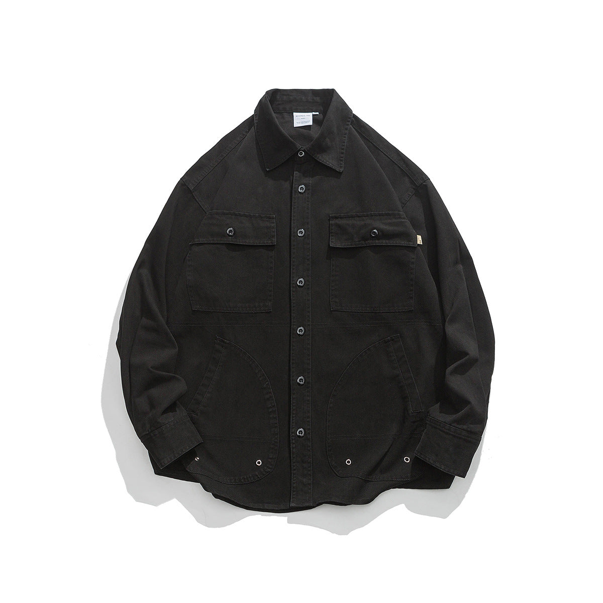 Unisex Jacket Loose Multi-Pocket Workwear Jacket