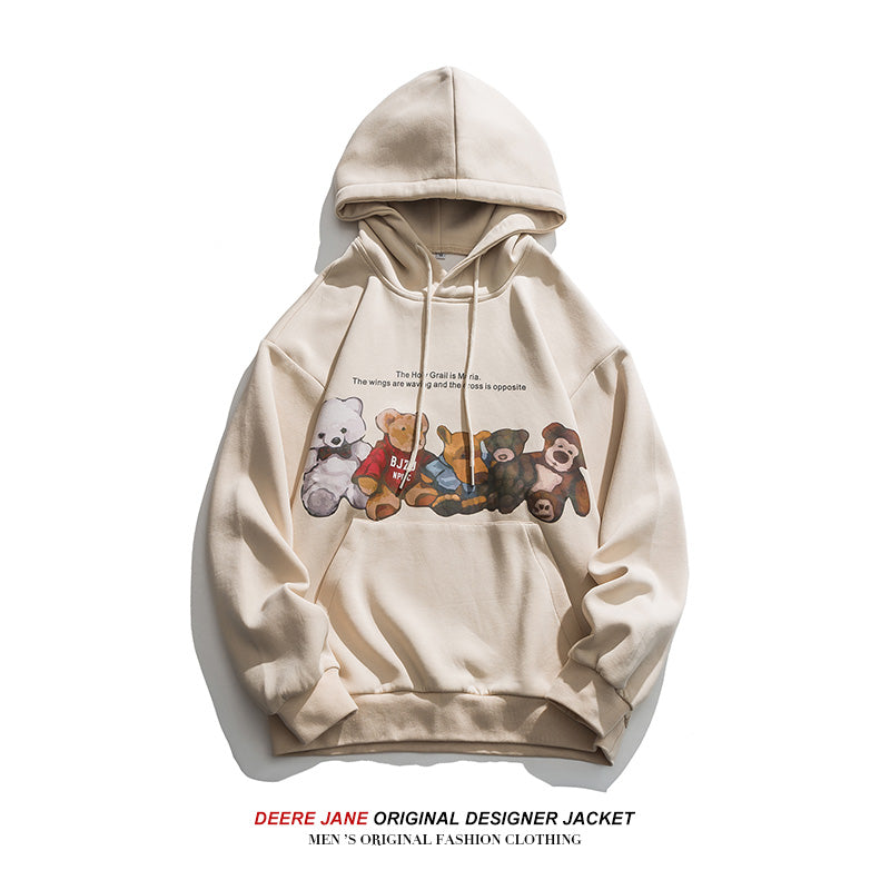 Men Pullover Hoodie Spring Sweater Men's Loose Couple Casual