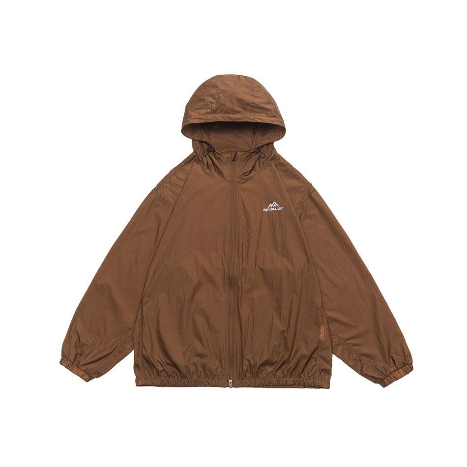 Unisex Jacket Summer Sun Protective Clothes Men's Thin Hood Fishing Jacket