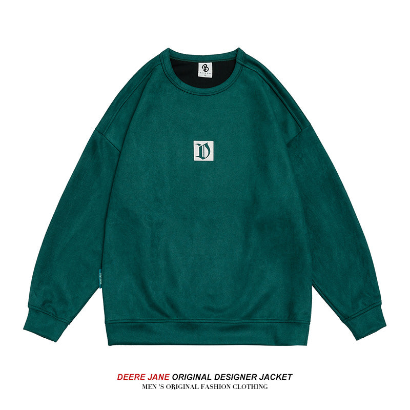 Men Pullover Hoodie Spring Sweater Men's Loose Street All-Match Fashion Top