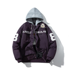 Mens Vintage Jackets Embroidered Baseball Suit Motorcycle Suit Flight Jacket