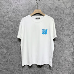 Amiri T Shirt Parrot Printing Casual Round Neck