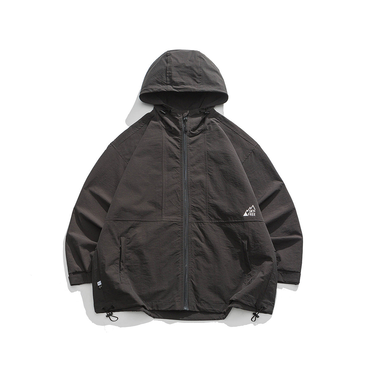 Unisex Jacket Function Men's Assault Jacket Solid Color Casual Loose-Fitting Hoodie Jacket