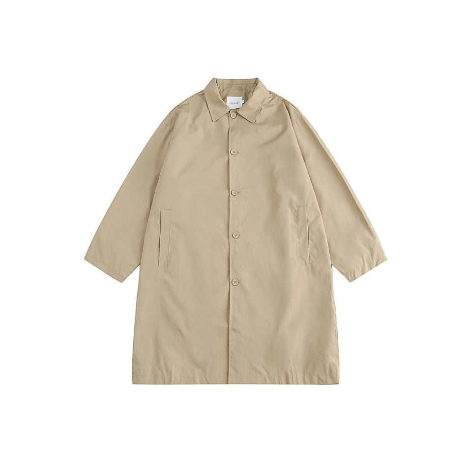 Unisex Jacket Retro Workwear Loose Top Coat