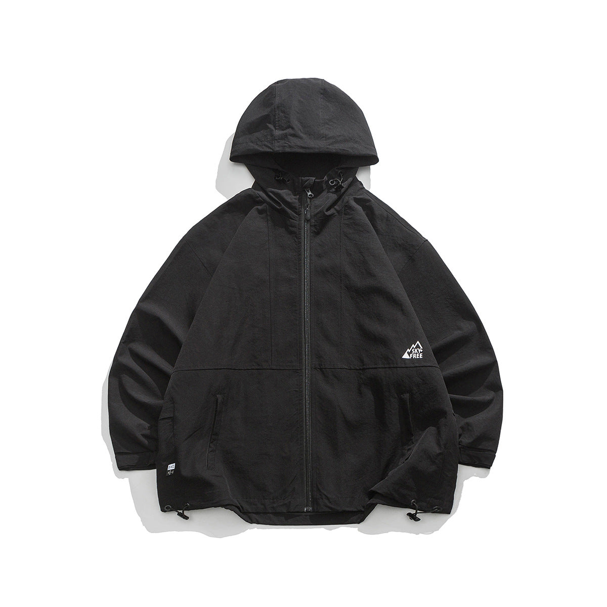 Unisex Jacket Function Men's Assault Jacket Solid Color Casual Loose-Fitting Hoodie Jacket