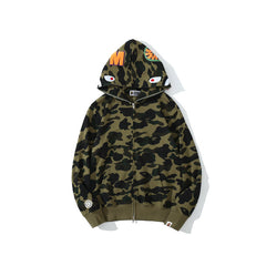 Bathing Ape Hoodie Classic Camo Shark Autumn