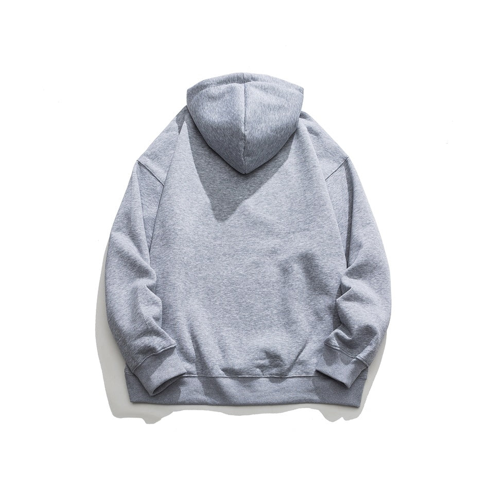 Unisex Jacket Retro Hooded Sweater Men's and Women's Same Style Hoodie Coat Loose