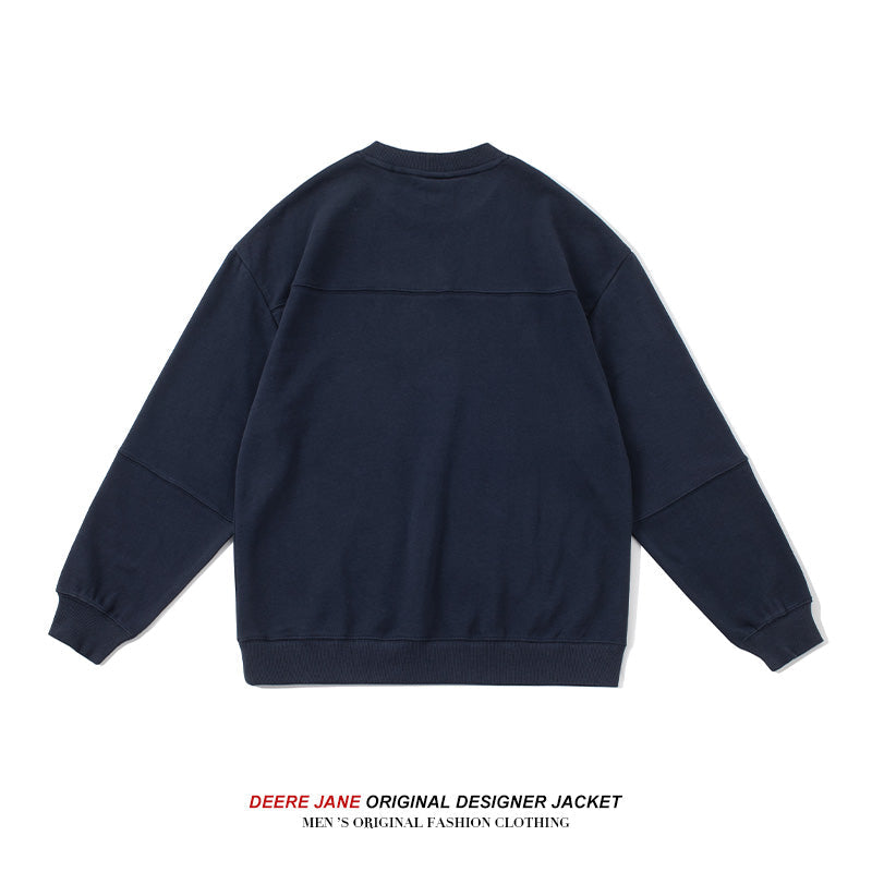 Men Pullover Hoodie Spring Sweater Male American Style Loose Versatile Casual Top