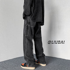 Men Jeans Hip Hop Hiphop Fall Winter Overalls