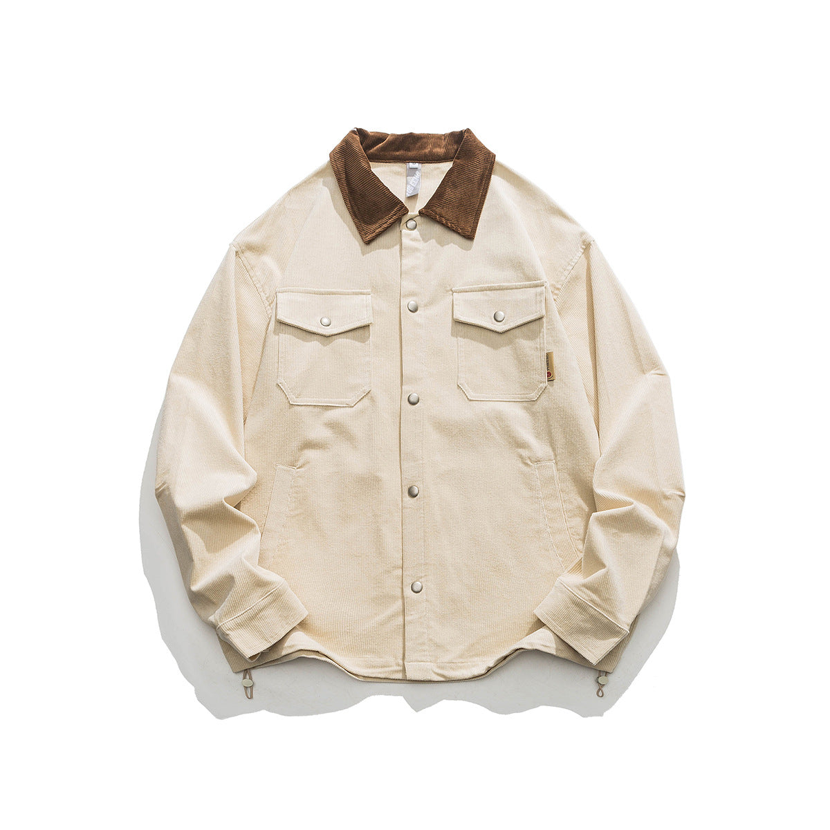 Unisex Jacket Vintage Tlaw Jacket Corduroy Loose Overalls