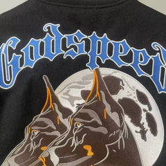 Godspeed Jacket Baseball Jersey Jacket Embroidered Loose Stand Up Collar