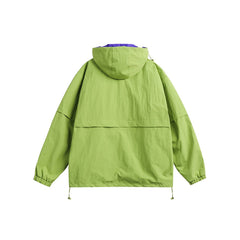 Unisex Jacket Zipper Hooded Jacket Men's and Women's Loose Functional Shell Jacket Jacket