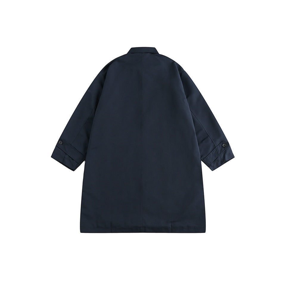 Unisex Jacket Retro Workwear Loose Top Coat