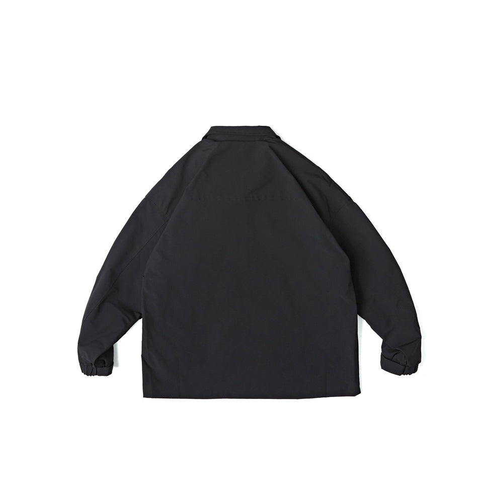 Unisex Jacket Loose Lapels Coach Jacket Men's Cargo Coat
