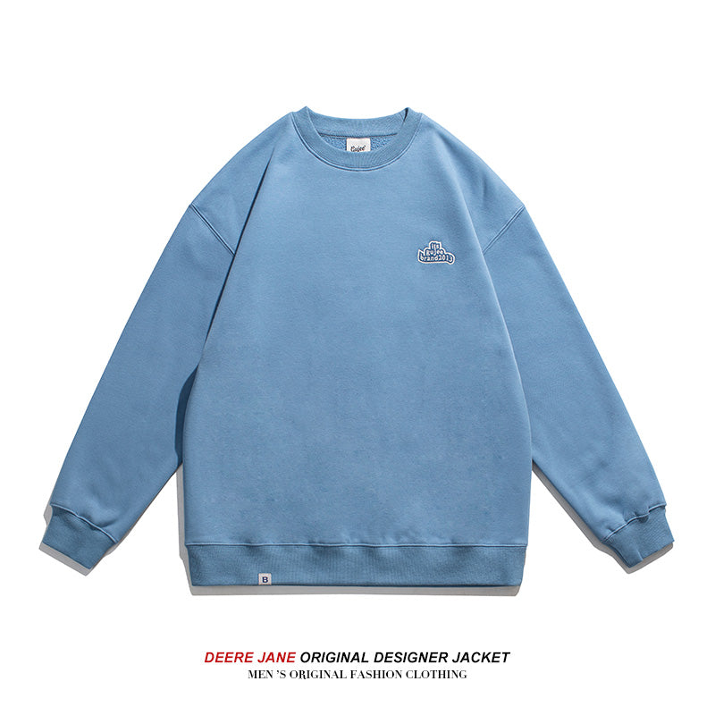 Men Pullover Hoodie Spring Sweater Men's Loose All-Matching Spring and Autumn