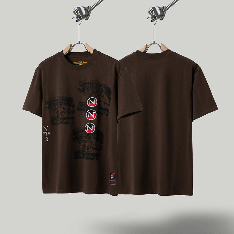 Travis Scott T-Shirt TRAVIS SCOTT Short Sleeve Summer Hip Hop T-Shirt