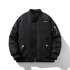 Mens Vintage Jackets vintage jacket loose trend baseball jacket padded flight suit