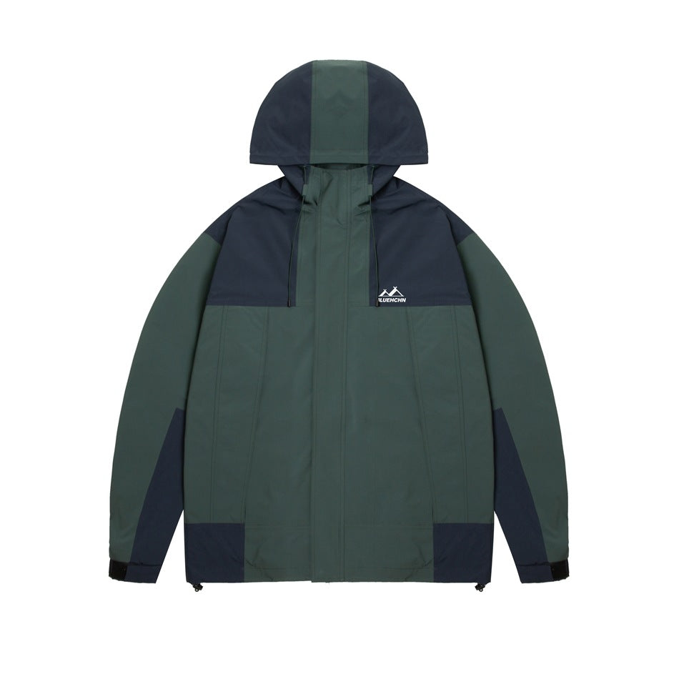 Unisex Jacket Hooded Jacket Coat Loose Jacket