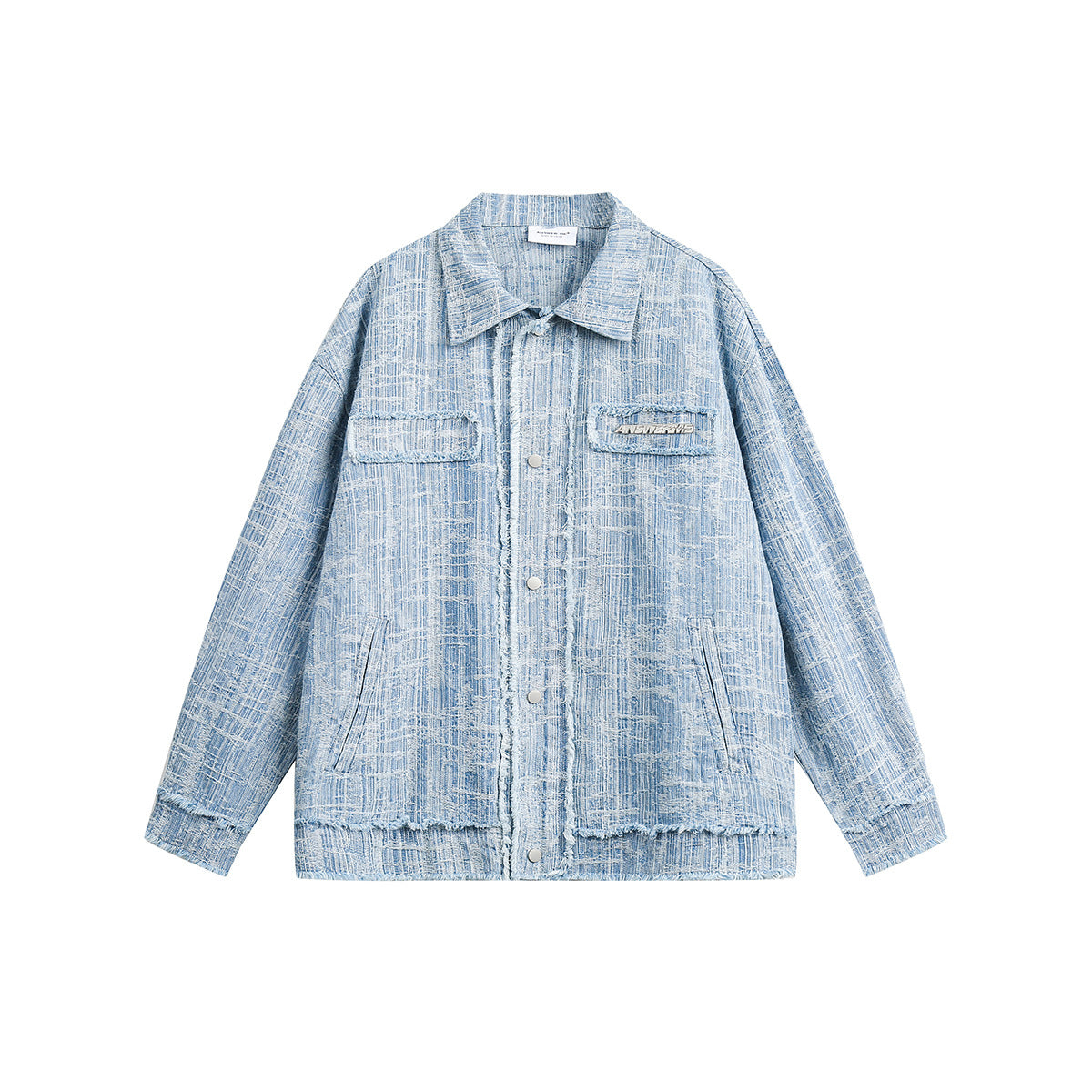 Unisex Jacket Vintage Denim Jacket Loose Cardigan Coat