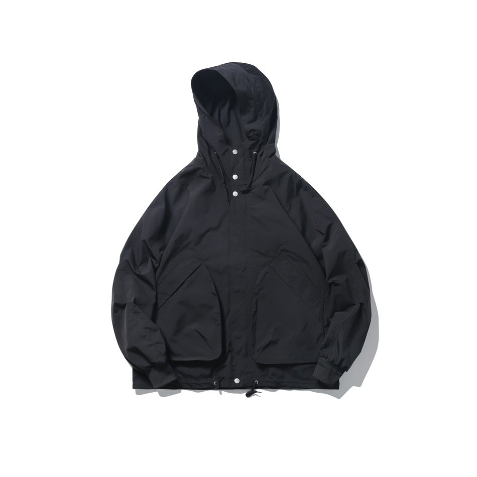 Unisex Jacket Hooded Jacket Men's Loose Outdoor Outdoor Jacket Coat