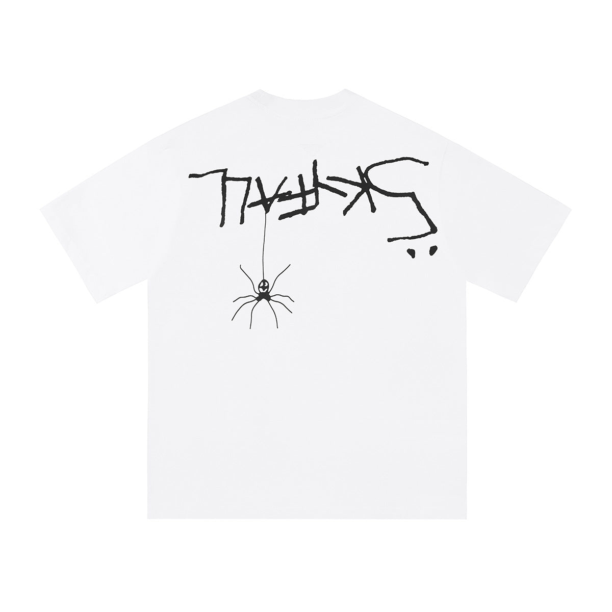 Travis Scott T-Shirt Travis Scott Cactus Jack Sp5der5 Joint Printed Short Sleeve T-Shirt