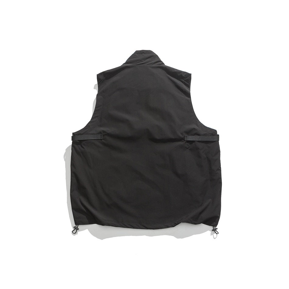Unisex Jacket Stand Collar Vest