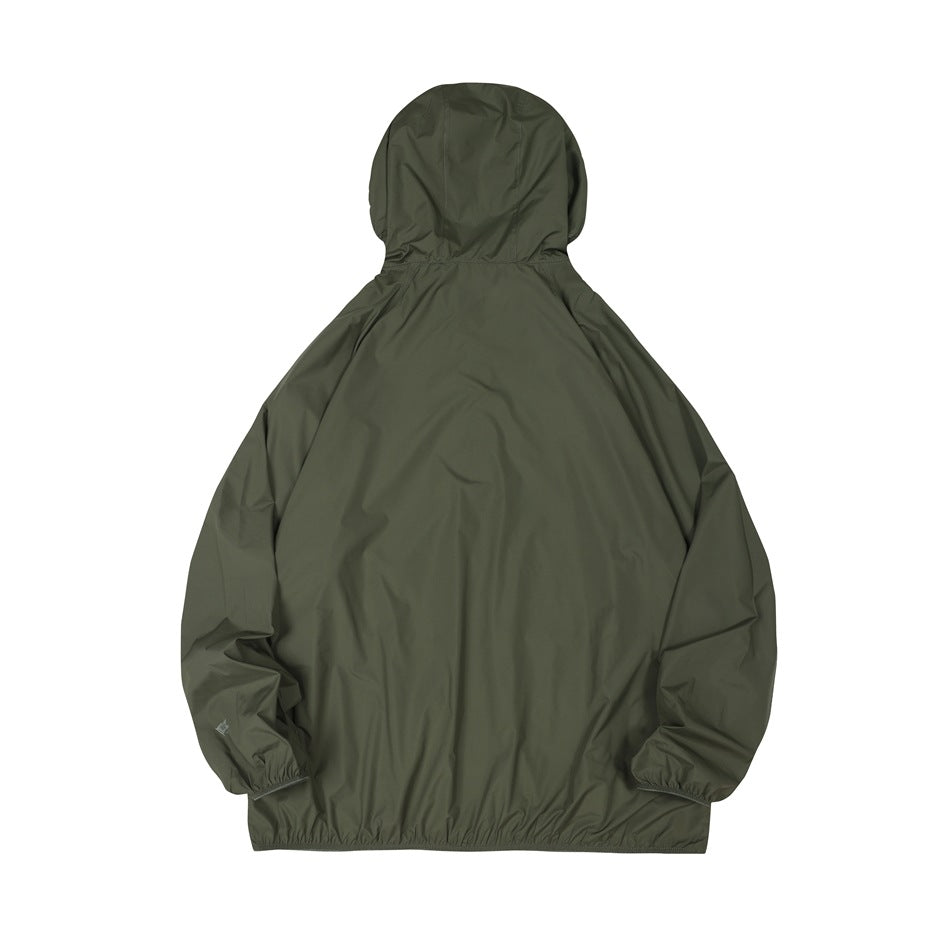 Unisex Jacket Summer Thin Hooded Sports Jacket Loose Jacket Sun-Protective Clothing