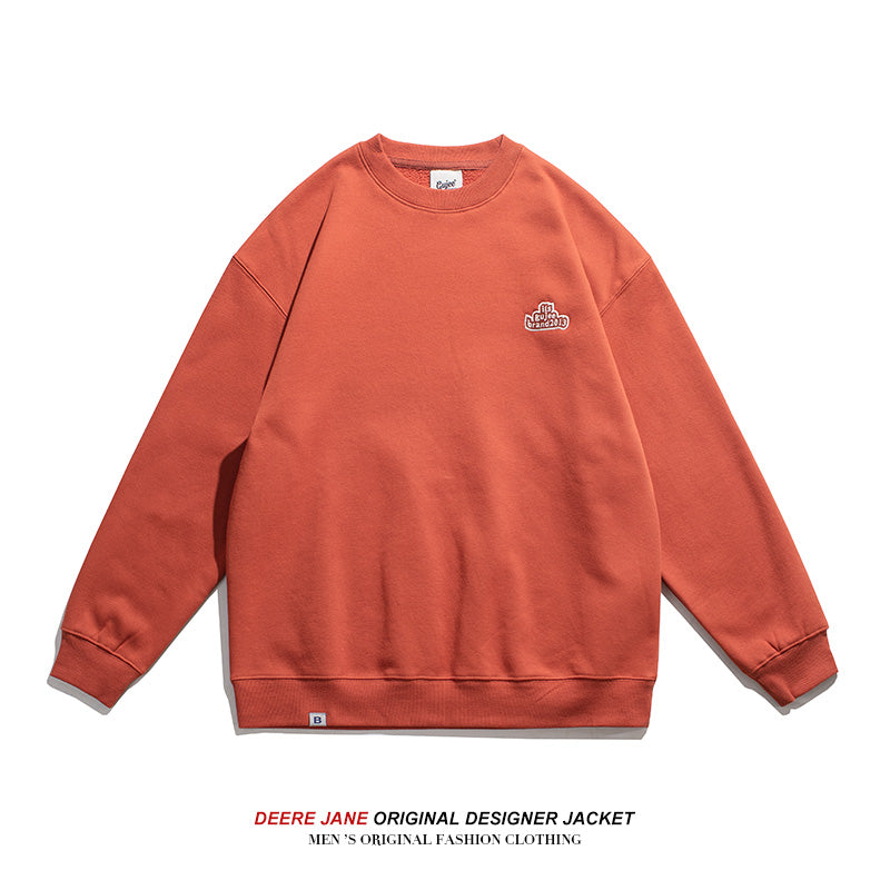 Men Pullover Hoodie Spring Sweater Men's Loose All-Matching Spring and Autumn