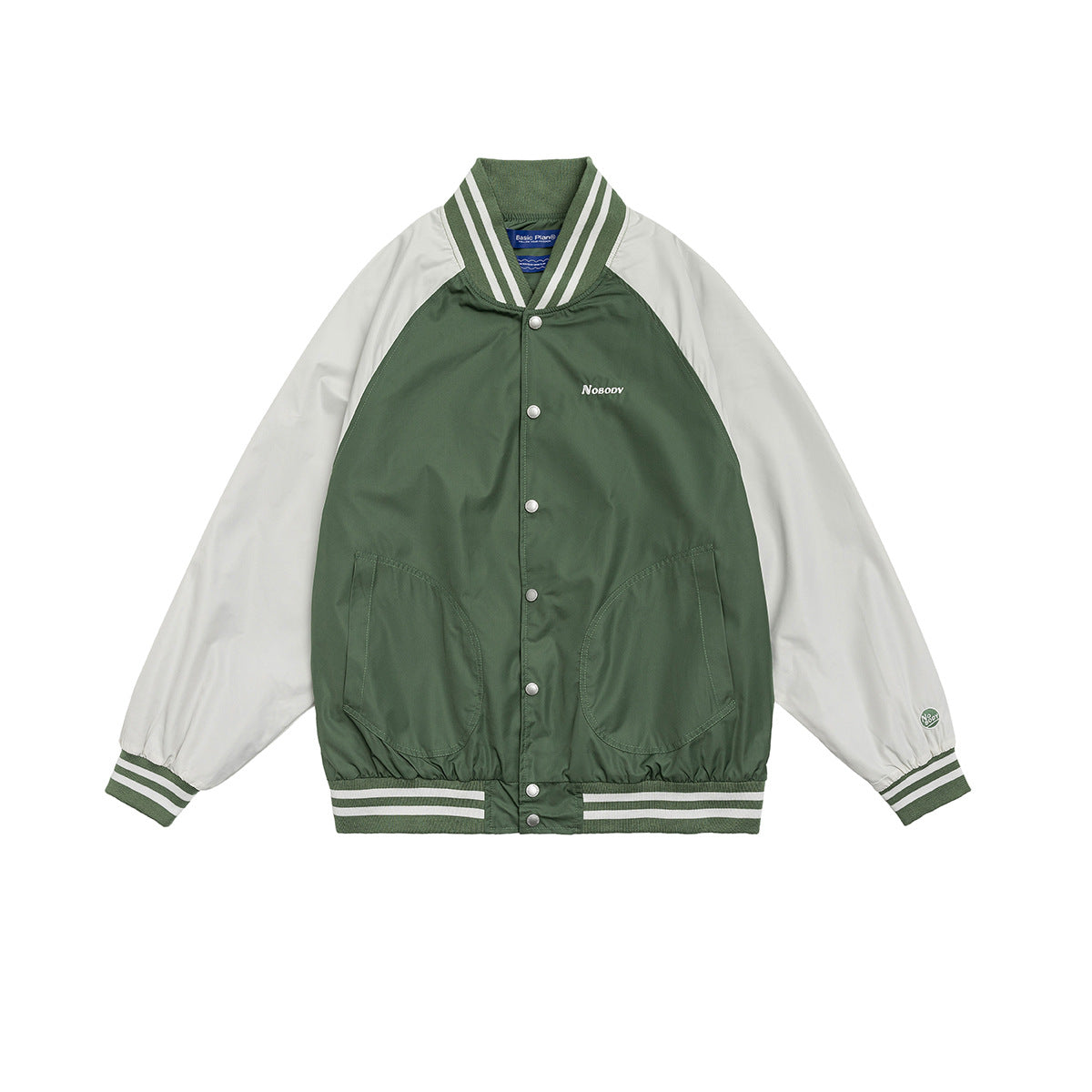 Unisex Jacket Vintage Baseball Jacket Men Loose Spring and Autumn Coat