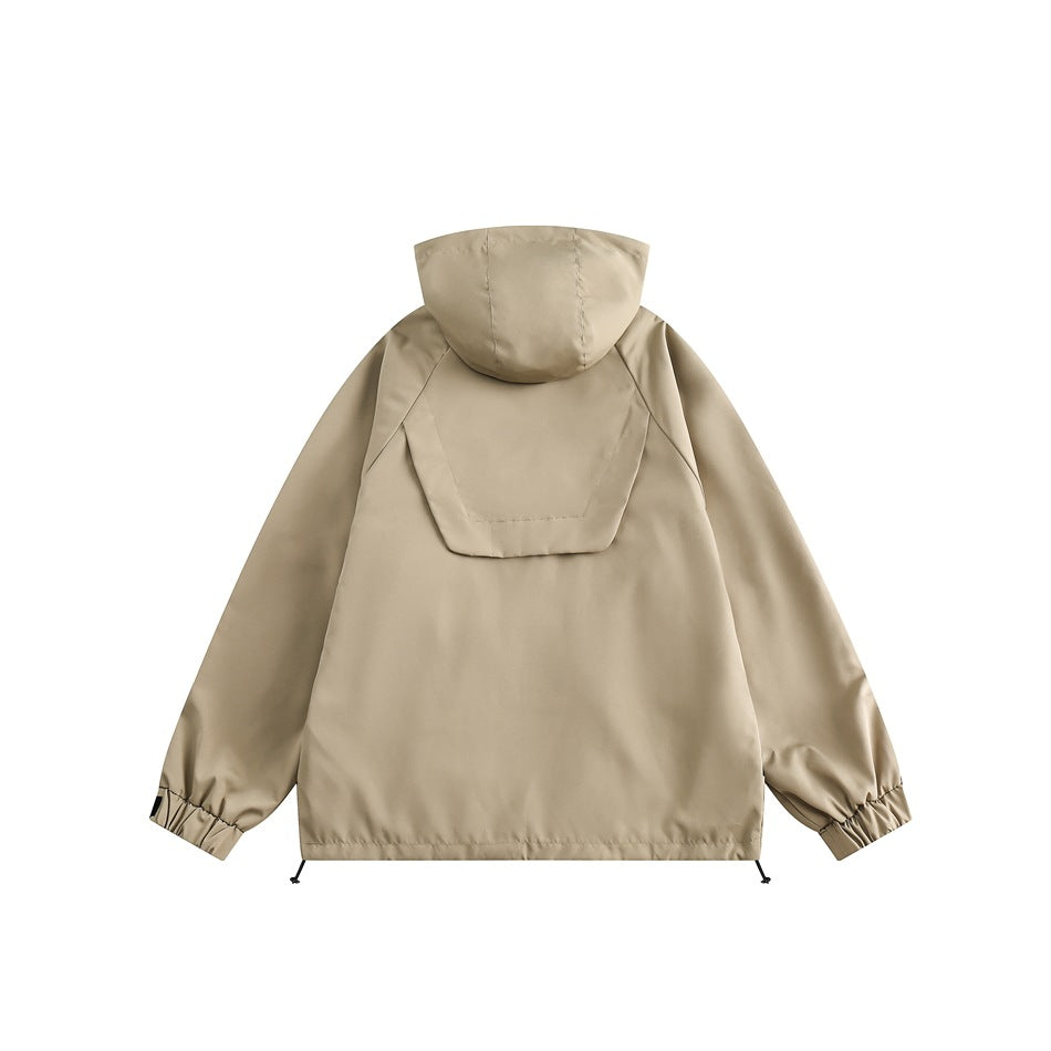 Unisex Jacket Shell Jacket Couples Coat Hooded Jacket
